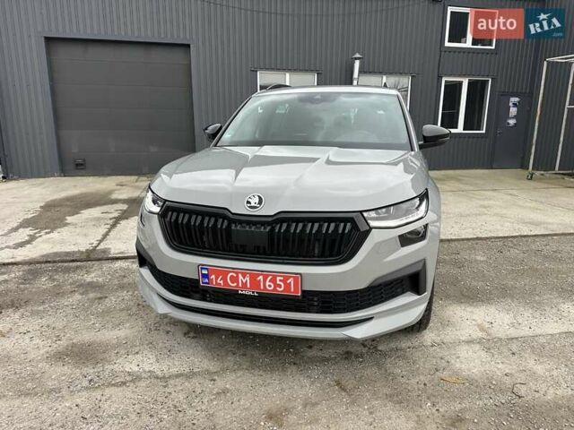 Серый Шкода Kodiaq, объемом двигателя 1.97 л и пробегом 188 тыс. км за 36950 $, фото 14 на Automoto.ua