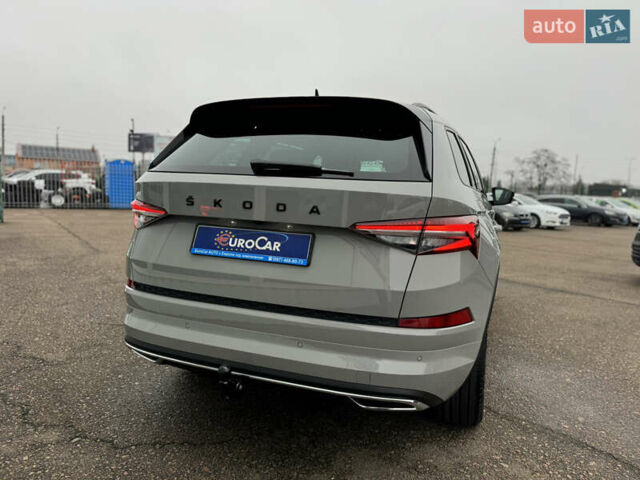 Серый Шкода Kodiaq, объемом двигателя 1.97 л и пробегом 181 тыс. км за 35500 $, фото 9 на Automoto.ua