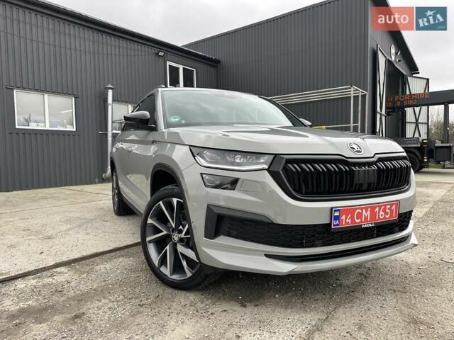 Серый Шкода Kodiaq, объемом двигателя 1.97 л и пробегом 188 тыс. км за 36950 $, фото 8 на Automoto.ua