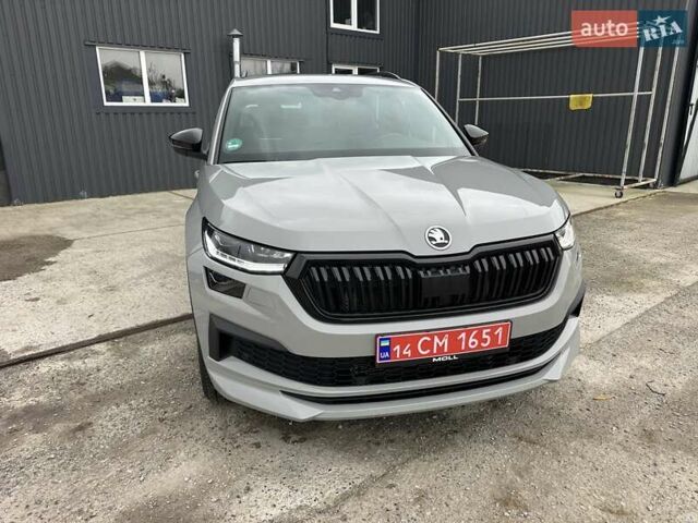 Серый Шкода Kodiaq, объемом двигателя 1.97 л и пробегом 188 тыс. км за 36950 $, фото 17 на Automoto.ua