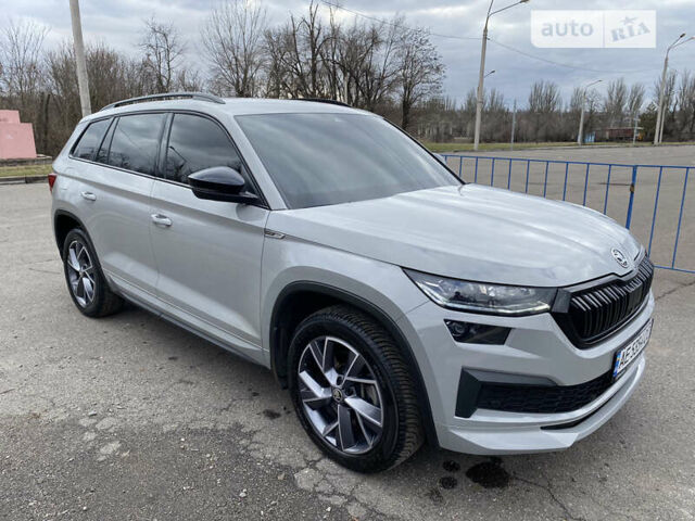 Сірий Шкода Kodiaq, об'ємом двигуна 1.98 л та пробігом 39 тис. км за 38900 $, фото 2 на Automoto.ua