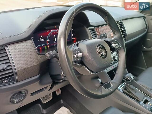 Серый Шкода Kodiaq, объемом двигателя 1.97 л и пробегом 106 тыс. км за 37799 $, фото 35 на Automoto.ua