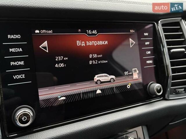 Серый Шкода Kodiaq, объемом двигателя 1.98 л и пробегом 151 тыс. км за 29300 $, фото 23 на Automoto.ua
