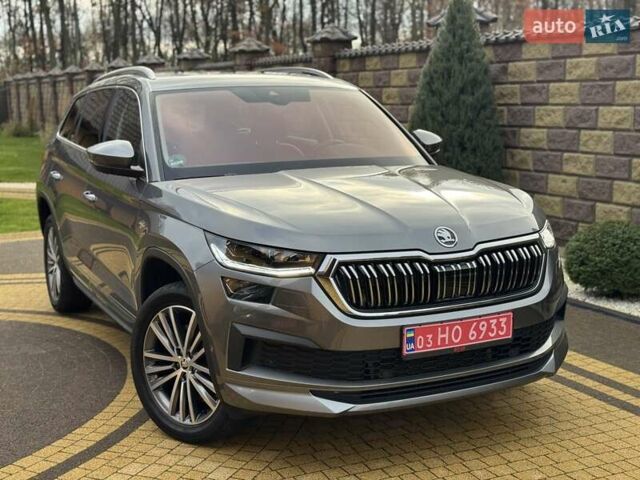 Серый Шкода Kodiaq, объемом двигателя 1.97 л и пробегом 83 тыс. км за 42900 $, фото 56 на Automoto.ua
