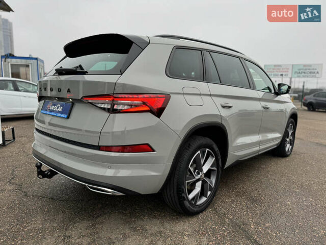Серый Шкода Kodiaq, объемом двигателя 1.97 л и пробегом 181 тыс. км за 35500 $, фото 8 на Automoto.ua