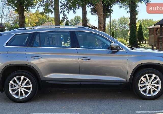 Серый Шкода Kodiaq, объемом двигателя 2 л и пробегом 86 тыс. км за 33700 $, фото 12 на Automoto.ua