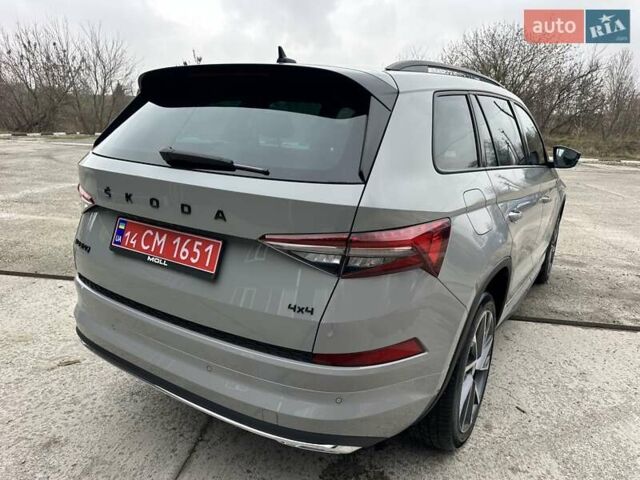 Серый Шкода Kodiaq, объемом двигателя 1.97 л и пробегом 188 тыс. км за 36950 $, фото 29 на Automoto.ua