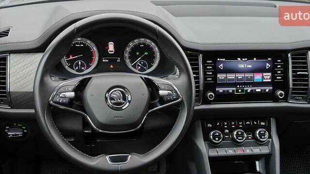 Сірий Шкода Kodiaq, об'ємом двигуна 2 л та пробігом 86 тис. км за 31900 $, фото 28 на Automoto.ua
