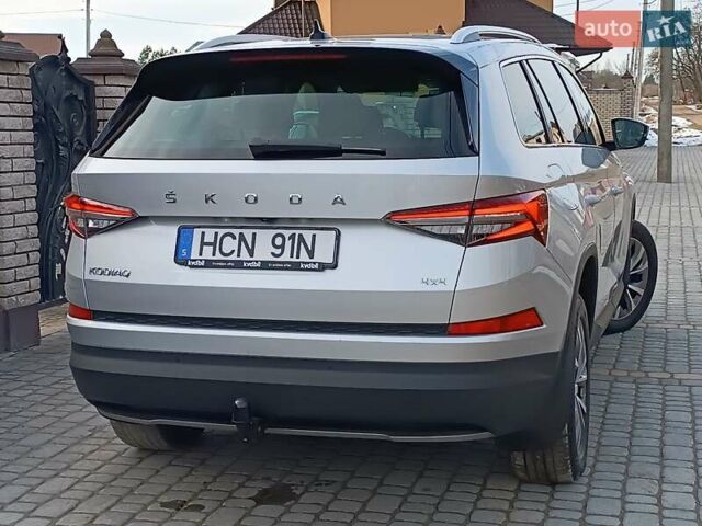 Серый Шкода Kodiaq, объемом двигателя 1.97 л и пробегом 106 тыс. км за 37799 $, фото 17 на Automoto.ua