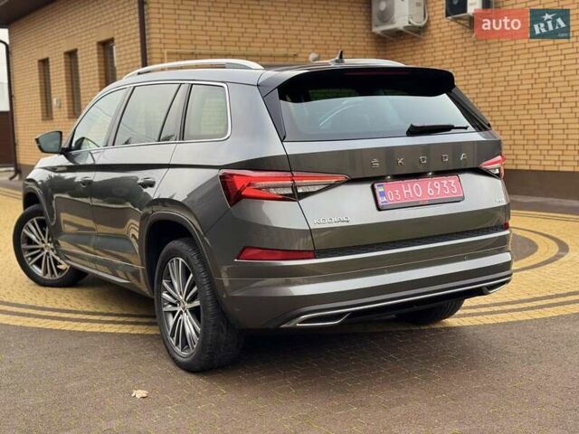 Серый Шкода Kodiaq, объемом двигателя 1.97 л и пробегом 83 тыс. км за 42900 $, фото 12 на Automoto.ua