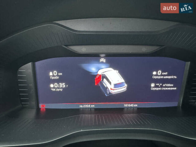 Серый Шкода Kodiaq, объемом двигателя 1.97 л и пробегом 181 тыс. км за 35500 $, фото 152 на Automoto.ua