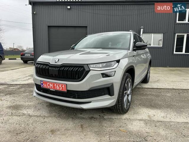 Серый Шкода Kodiaq, объемом двигателя 1.97 л и пробегом 188 тыс. км за 36950 $, фото 11 на Automoto.ua