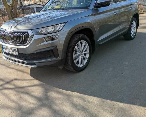 Серый Шкода Kodiaq, объемом двигателя 1.97 л и пробегом 43 тыс. км за 40800 $, фото 12 на Automoto.ua