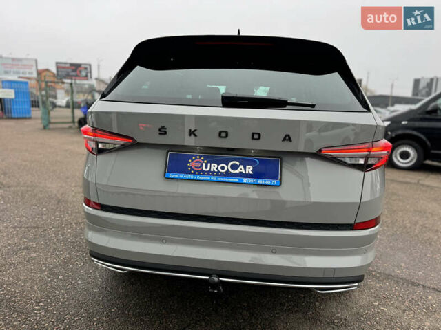 Серый Шкода Kodiaq, объемом двигателя 1.97 л и пробегом 181 тыс. км за 35500 $, фото 10 на Automoto.ua