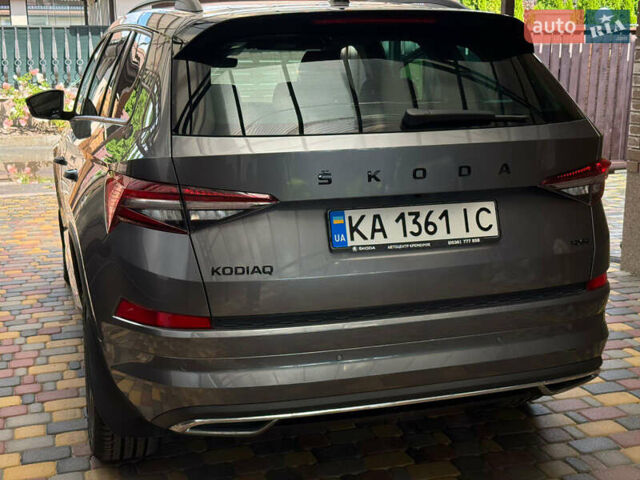 Серый Шкода Kodiaq, объемом двигателя 1.97 л и пробегом 90 тыс. км за 42000 $, фото 4 на Automoto.ua
