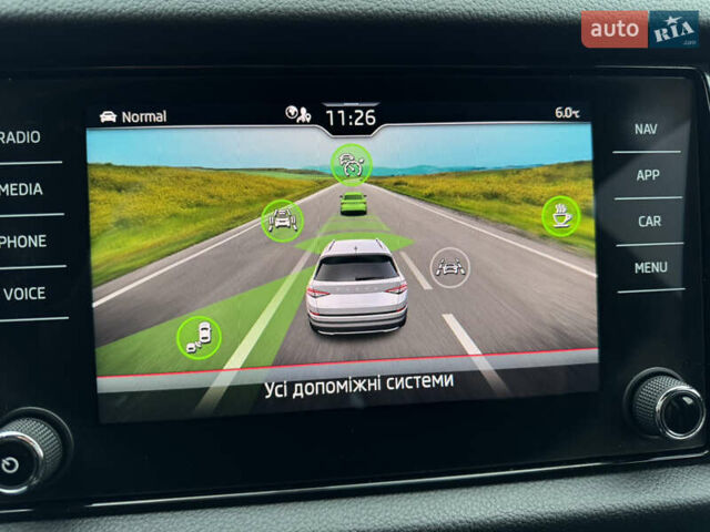 Серый Шкода Kodiaq, объемом двигателя 1.97 л и пробегом 181 тыс. км за 35500 $, фото 70 на Automoto.ua