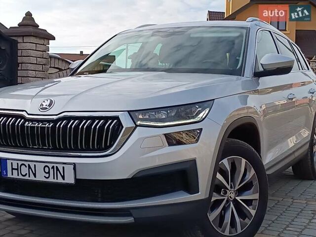 Серый Шкода Kodiaq, объемом двигателя 1.97 л и пробегом 106 тыс. км за 37799 $, фото 5 на Automoto.ua