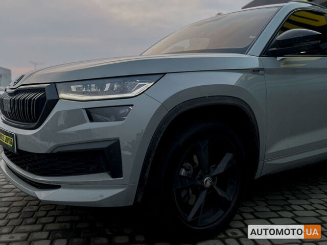 Серый Шкода Kodiaq, объемом двигателя 2 л и пробегом 34 тыс. км за 52500 $, фото 9 на Automoto.ua