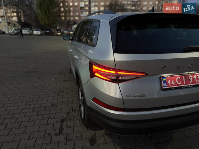 Серый Шкода Kodiaq, объемом двигателя 1.97 л и пробегом 259 тыс. км за 29499 $, фото 12 на Automoto.ua