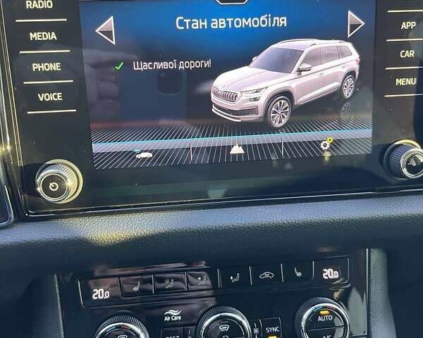 Серый Шкода Kodiaq, объемом двигателя 1.97 л и пробегом 90 тыс. км за 35500 $, фото 13 на Automoto.ua