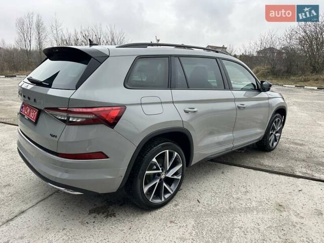 Серый Шкода Kodiaq, объемом двигателя 1.97 л и пробегом 188 тыс. км за 36950 $, фото 27 на Automoto.ua