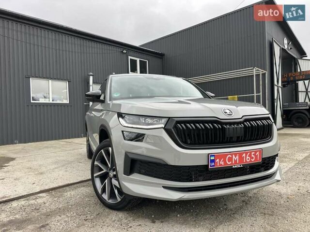 Серый Шкода Kodiaq, объемом двигателя 1.97 л и пробегом 188 тыс. км за 36950 $, фото 7 на Automoto.ua