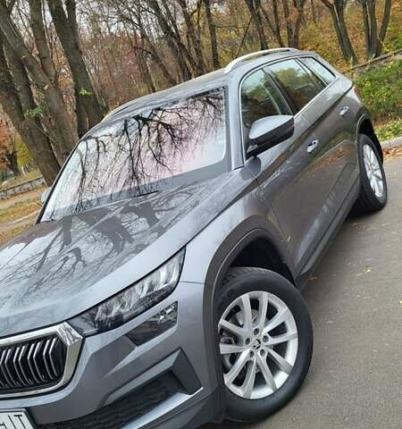 Серый Шкода Kodiaq, объемом двигателя 1.97 л и пробегом 150 тыс. км за 30500 $, фото 1 на Automoto.ua