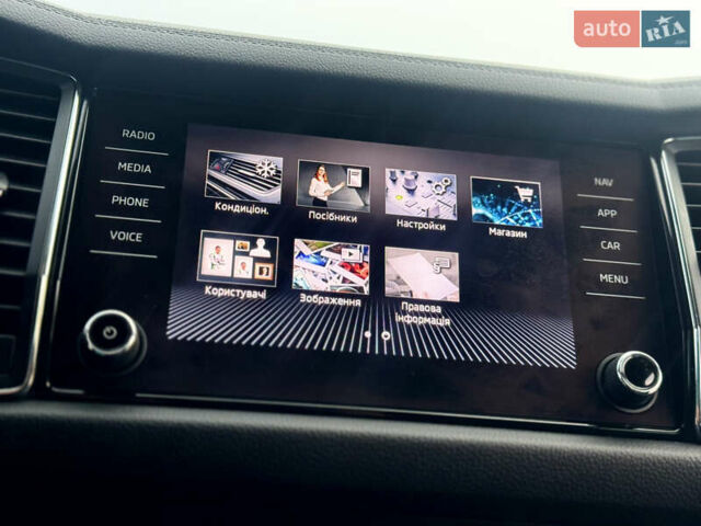 Сірий Шкода Kodiaq, об'ємом двигуна 2 л та пробігом 220 тис. км за 31200 $, фото 81 на Automoto.ua