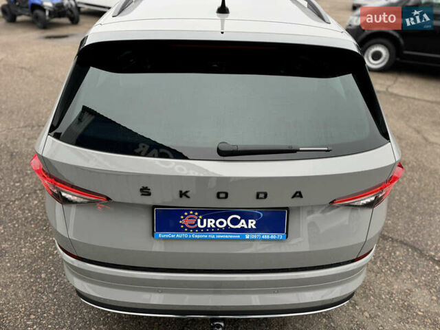 Серый Шкода Kodiaq, объемом двигателя 1.97 л и пробегом 181 тыс. км за 35500 $, фото 19 на Automoto.ua
