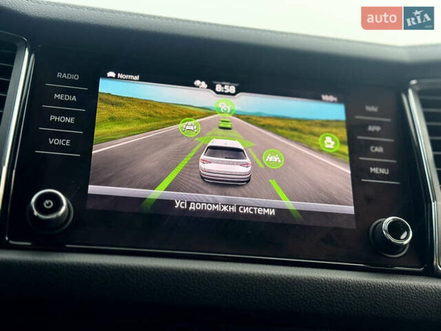 Сірий Шкода Kodiaq, об'ємом двигуна 2 л та пробігом 220 тис. км за 31200 $, фото 82 на Automoto.ua