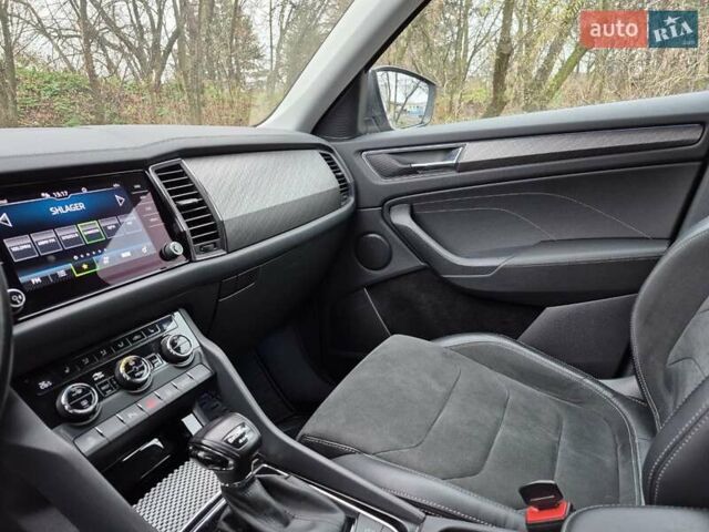 Серый Шкода Kodiaq, объемом двигателя 1.97 л и пробегом 151 тыс. км за 31500 $, фото 12 на Automoto.ua