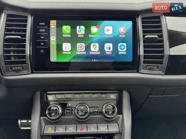 Серый Шкода Kodiaq, объемом двигателя 1.97 л и пробегом 83 тыс. км за 42900 $, фото 46 на Automoto.ua