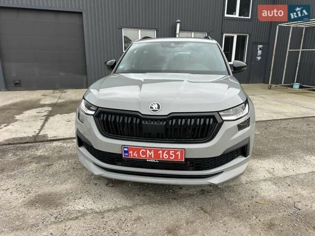 Серый Шкода Kodiaq, объемом двигателя 1.97 л и пробегом 188 тыс. км за 36950 $, фото 15 на Automoto.ua