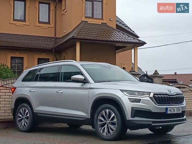 Серый Шкода Kodiaq, объемом двигателя 1.97 л и пробегом 106 тыс. км за 37700 $, фото 5 на Automoto.ua