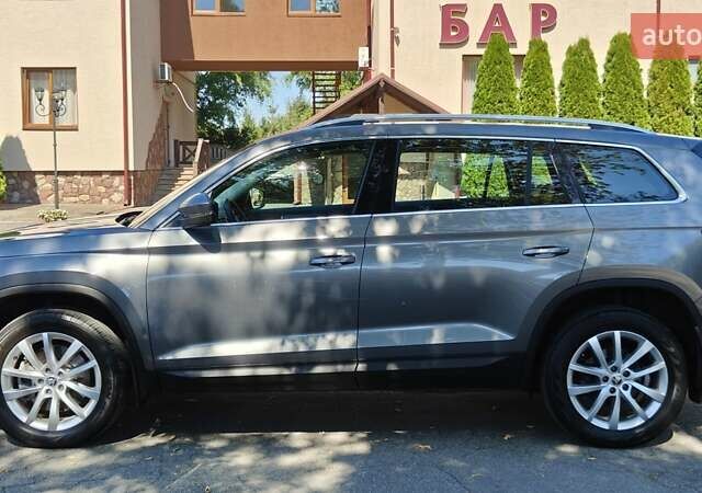 Серый Шкода Kodiaq, объемом двигателя 2 л и пробегом 86 тыс. км за 33700 $, фото 3 на Automoto.ua