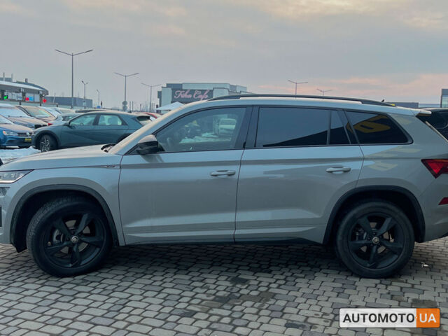 Серый Шкода Kodiaq, объемом двигателя 2 л и пробегом 34 тыс. км за 52500 $, фото 4 на Automoto.ua