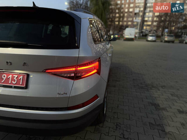 Серый Шкода Kodiaq, объемом двигателя 1.97 л и пробегом 259 тыс. км за 29499 $, фото 13 на Automoto.ua