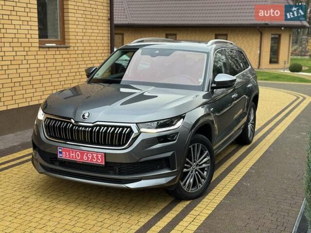 Серый Шкода Kodiaq, объемом двигателя 1.97 л и пробегом 83 тыс. км за 42900 $, фото 1 на Automoto.ua