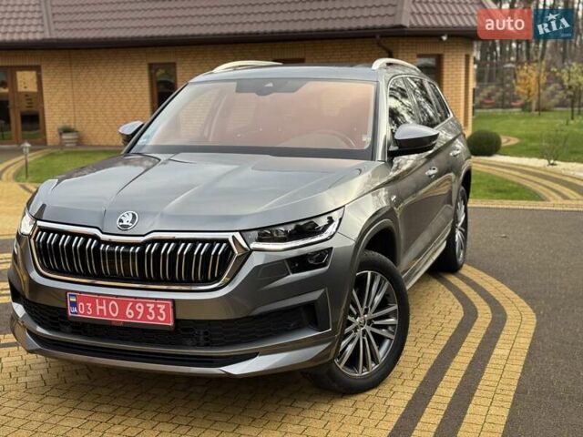 Серый Шкода Kodiaq, объемом двигателя 1.97 л и пробегом 83 тыс. км за 42900 $, фото 55 на Automoto.ua