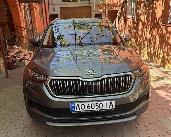 Серый Шкода Kodiaq, объемом двигателя 1.97 л и пробегом 75 тыс. км за 37999 $, фото 3 на Automoto.ua