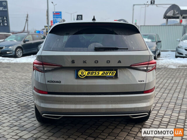 Серый Шкода Kodiaq, объемом двигателя 2 л и пробегом 34 тыс. км за 52500 $, фото 6 на Automoto.ua