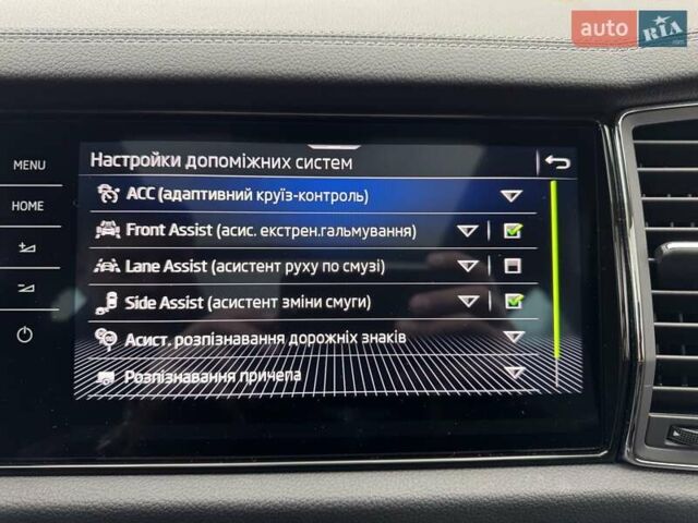 Серый Шкода Kodiaq, объемом двигателя 1.97 л и пробегом 83 тыс. км за 42900 $, фото 50 на Automoto.ua