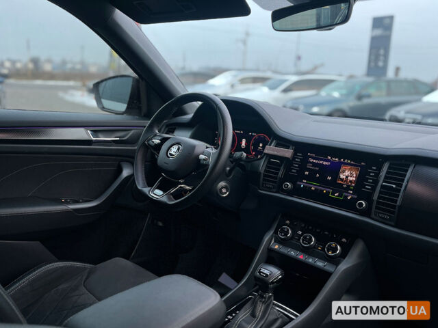 Серый Шкода Kodiaq, объемом двигателя 2 л и пробегом 34 тыс. км за 52500 $, фото 25 на Automoto.ua