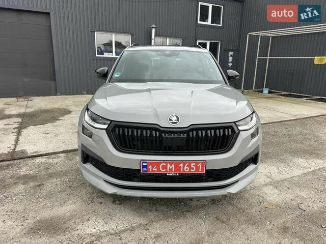 Серый Шкода Kodiaq, объемом двигателя 1.97 л и пробегом 188 тыс. км за 36950 $, фото 16 на Automoto.ua