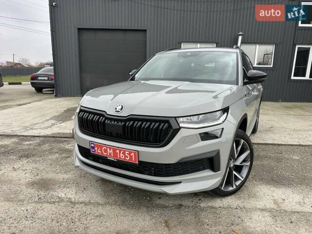 Серый Шкода Kodiaq, объемом двигателя 1.97 л и пробегом 188 тыс. км за 36950 $, фото 3 на Automoto.ua