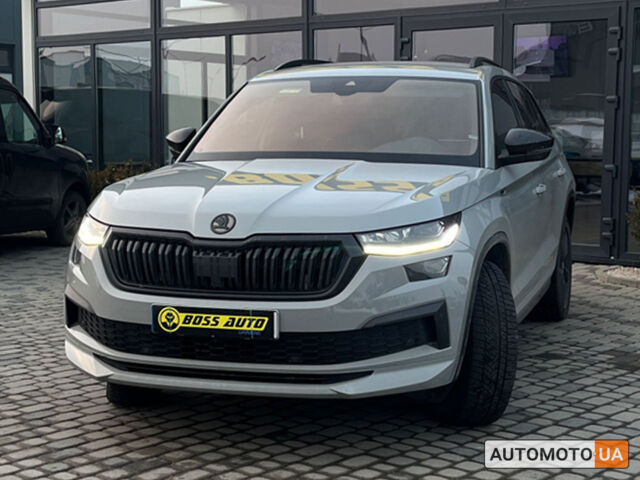 Серый Шкода Kodiaq, объемом двигателя 2 л и пробегом 34 тыс. км за 52500 $, фото 3 на Automoto.ua