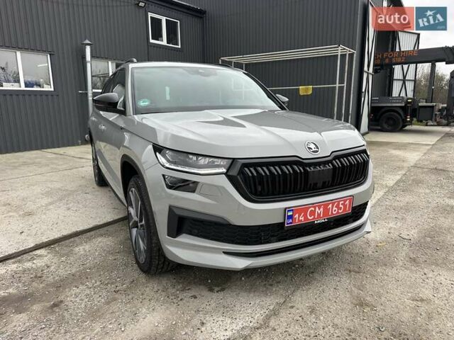 Серый Шкода Kodiaq, объемом двигателя 1.97 л и пробегом 188 тыс. км за 36950 $, фото 18 на Automoto.ua