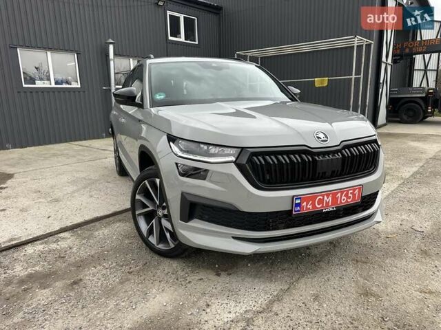 Серый Шкода Kodiaq, объемом двигателя 1.97 л и пробегом 188 тыс. км за 36950 $, фото 10 на Automoto.ua