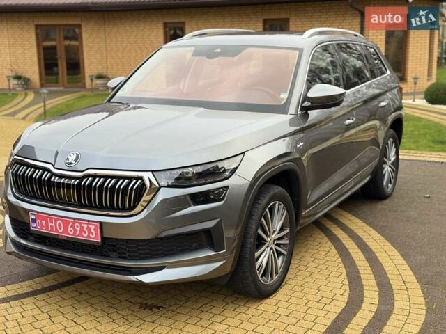Серый Шкода Kodiaq, объемом двигателя 1.97 л и пробегом 83 тыс. км за 42900 $, фото 29 на Automoto.ua