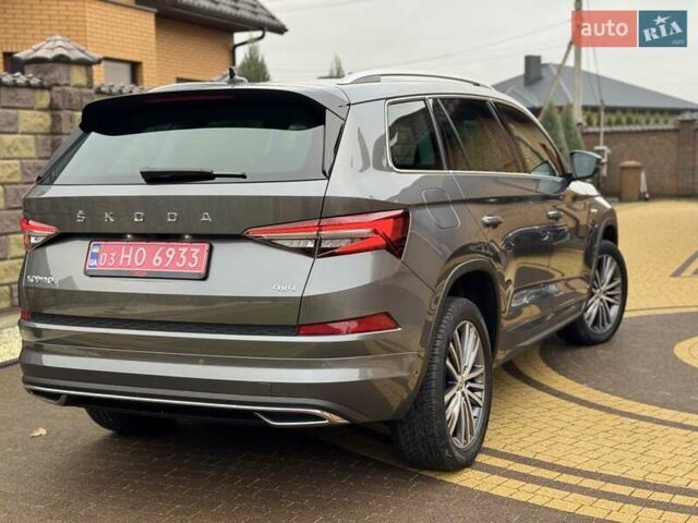 Серый Шкода Kodiaq, объемом двигателя 1.97 л и пробегом 83 тыс. км за 42900 $, фото 13 на Automoto.ua